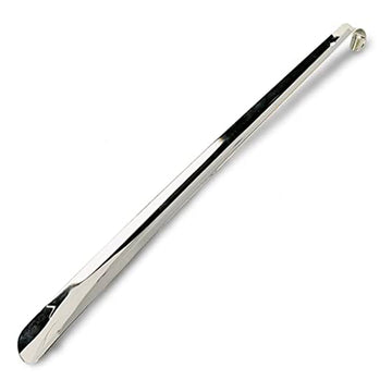 Calzante Iron in Metallo Cromato Calza Scarpe lungo 40cm
